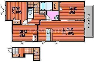 ボナールの物件間取画像